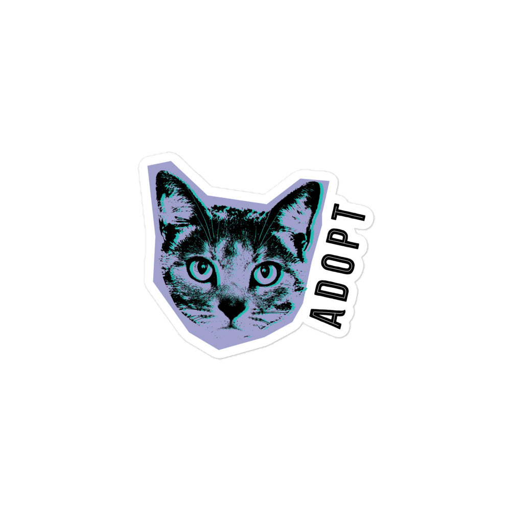 Adopt - Cat Sticker
