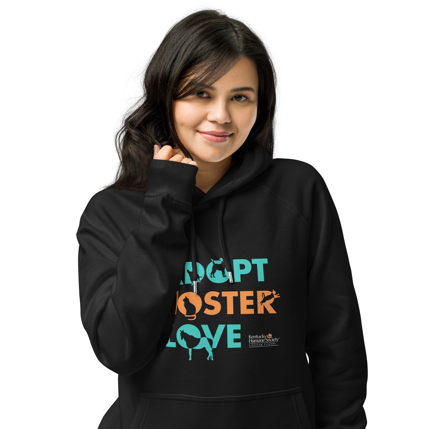 Unisex Hoodie Adopt Foster Love