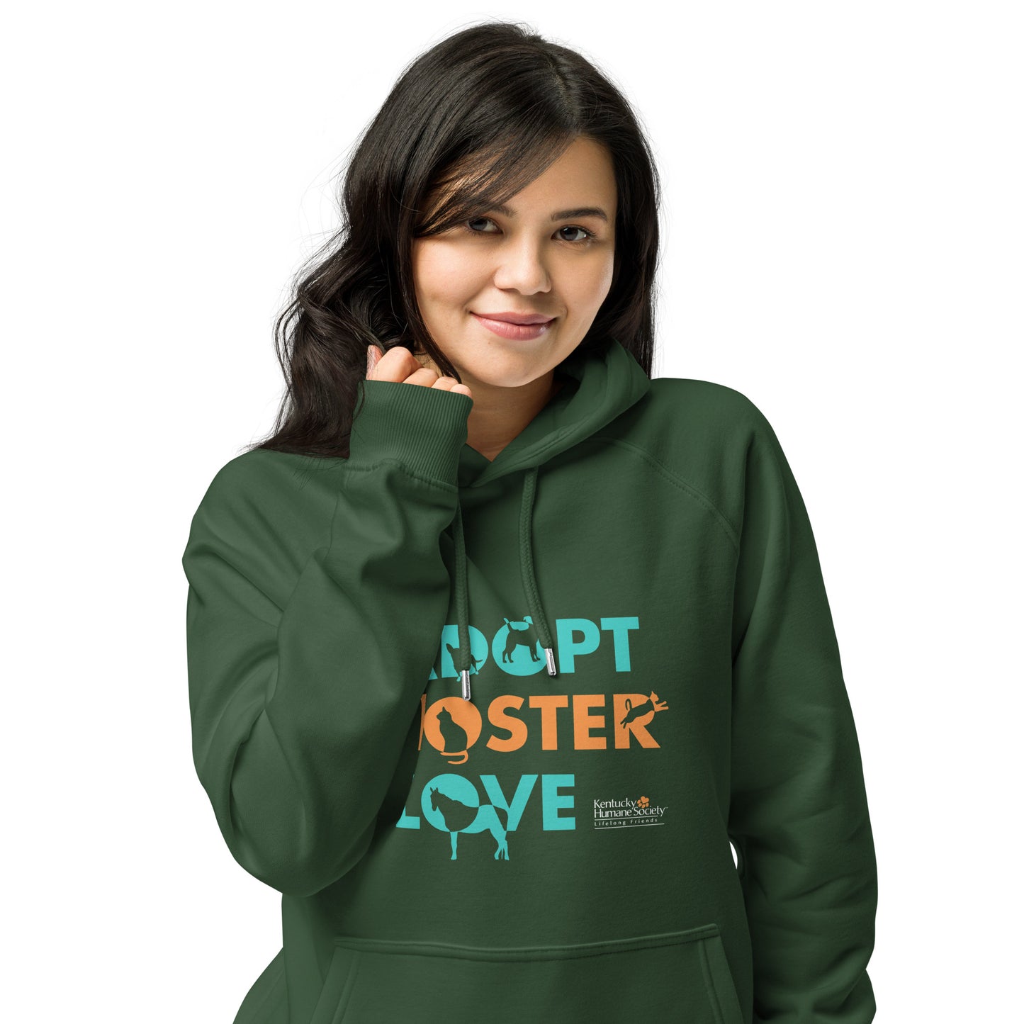 Unisex Hoodie Adopt Foster Love