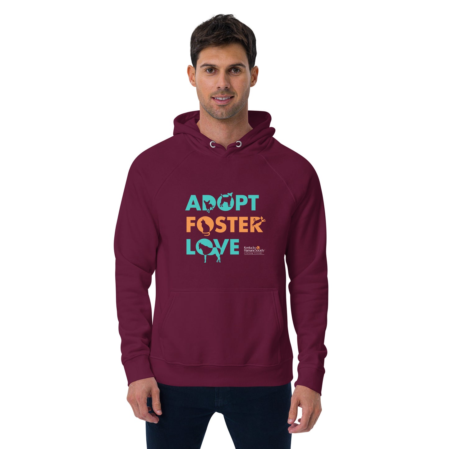 Unisex Hoodie Adopt Foster Love