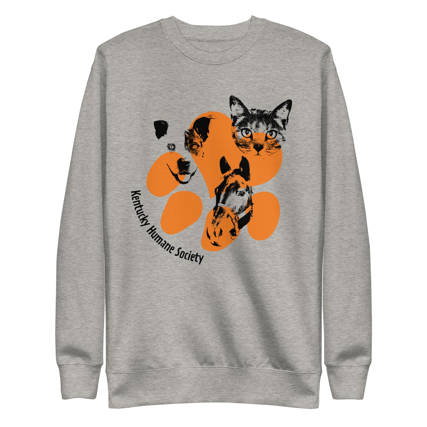 Heart Paw Trio Unisex Sweatshirt