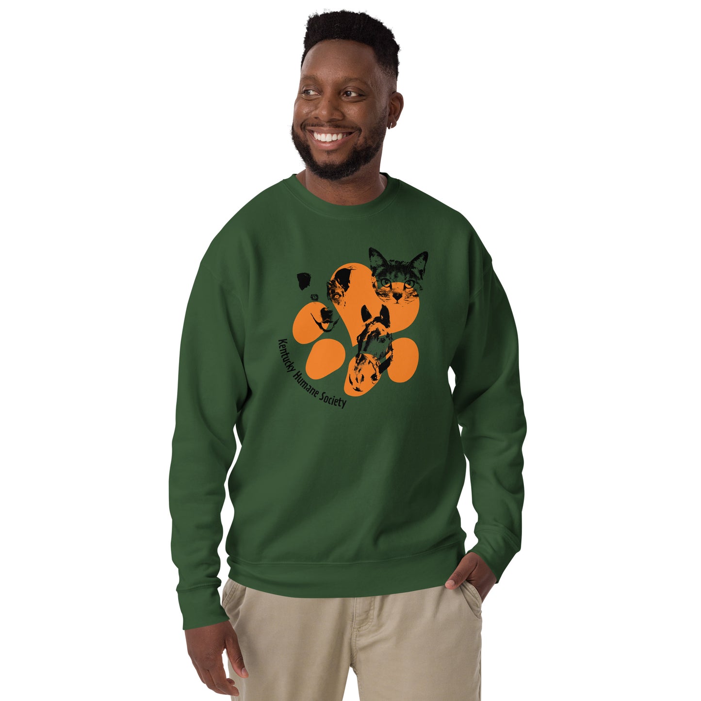 Heart Paw Trio Unisex Sweatshirt