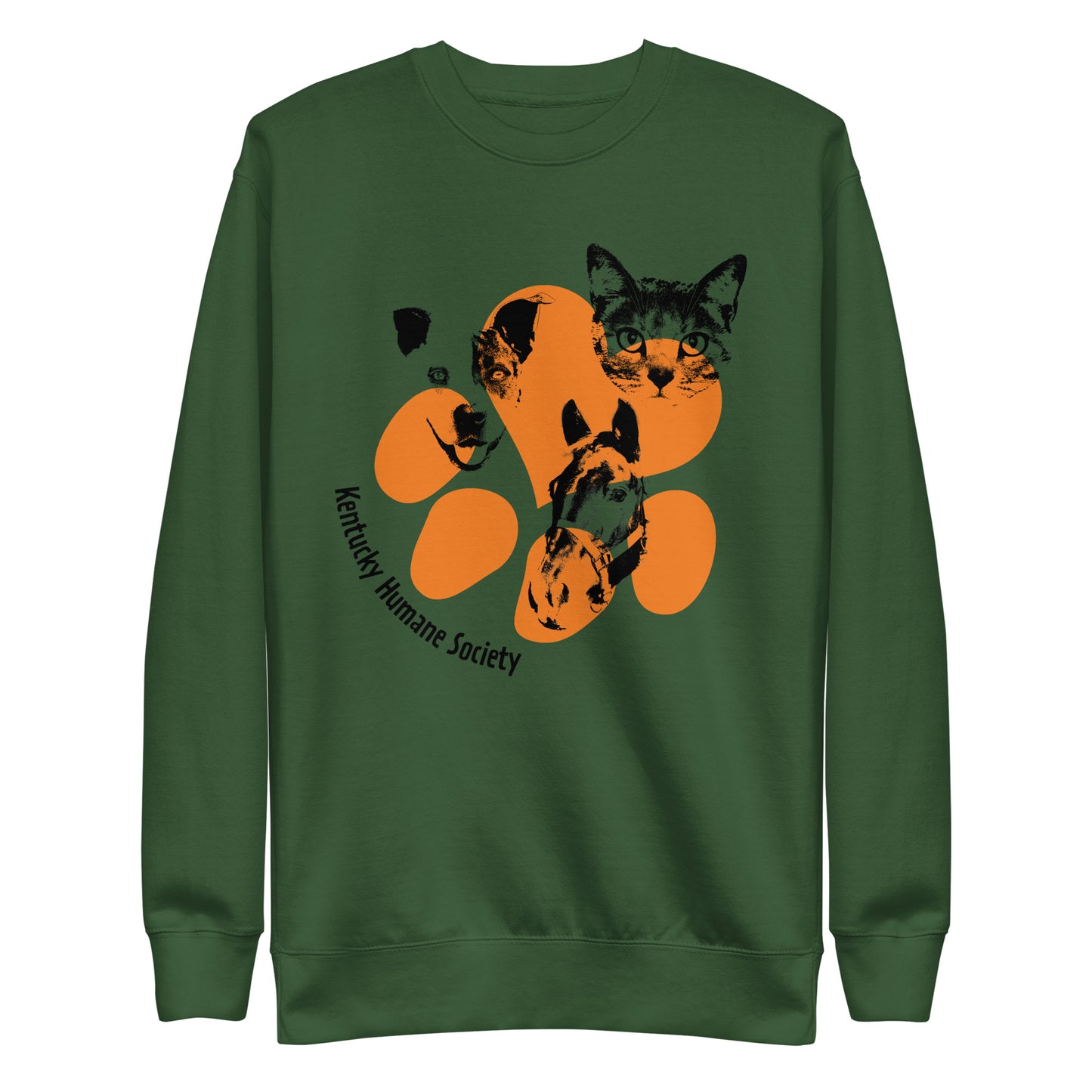 Heart Paw Trio Unisex Sweatshirt