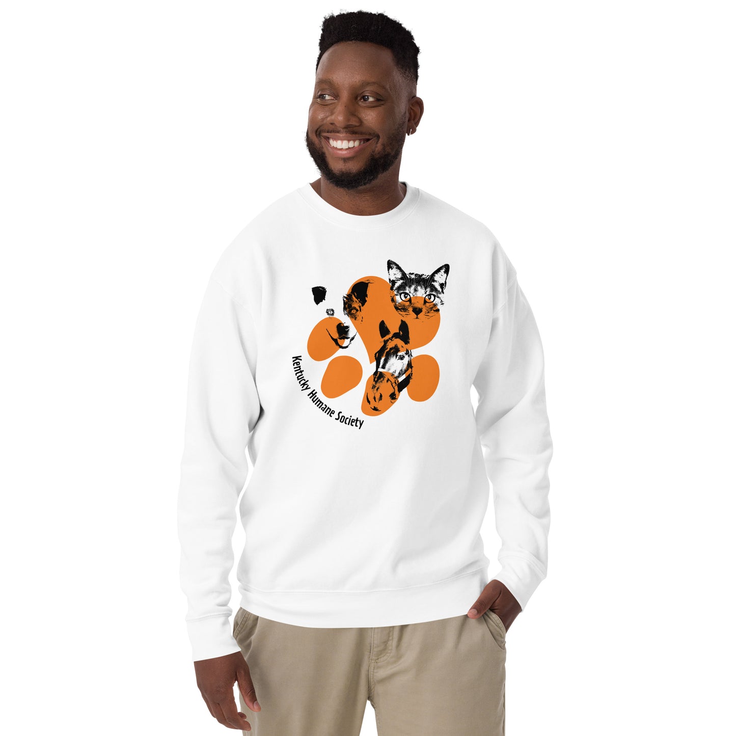 Heart Paw Trio Unisex Sweatshirt