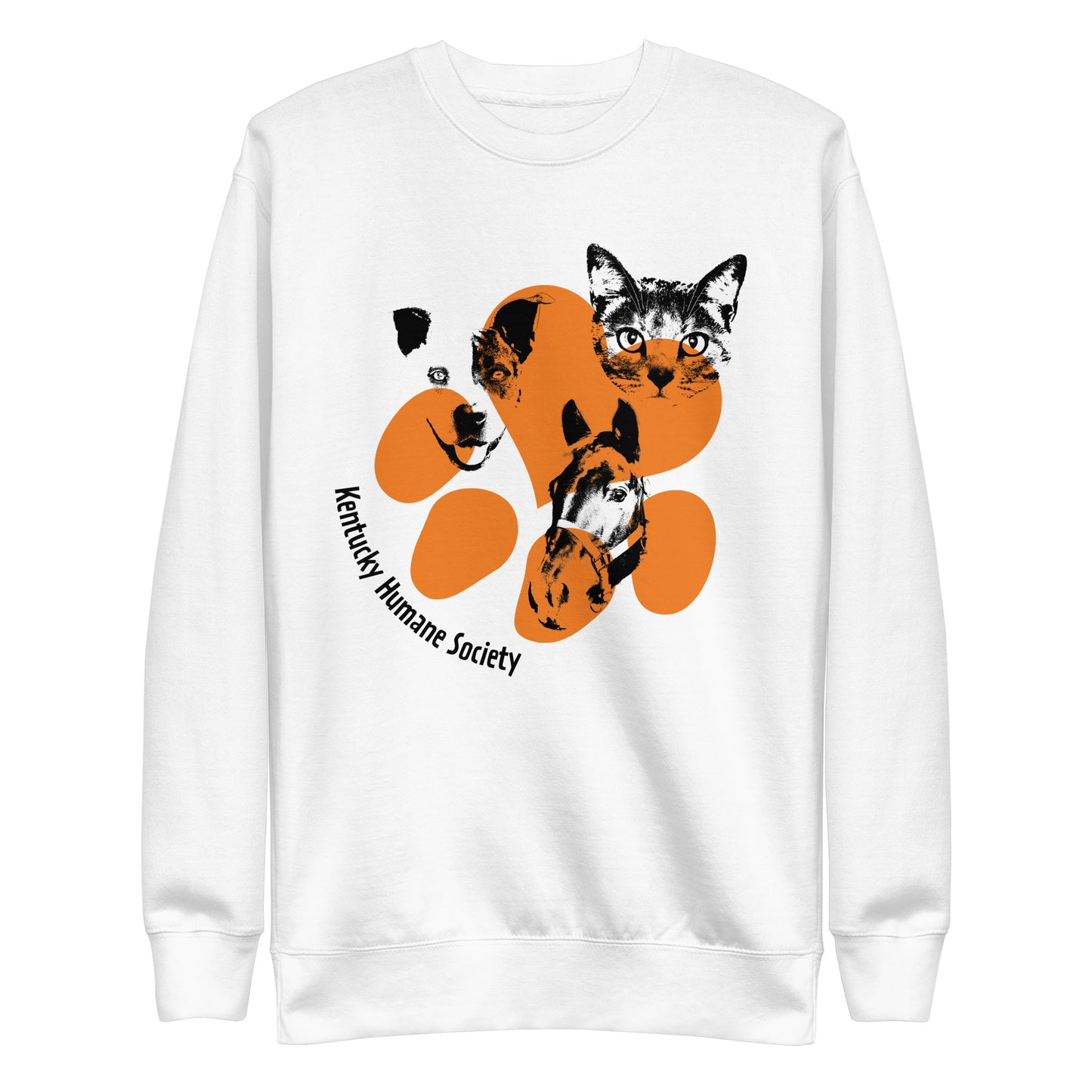 Heart Paw Trio Unisex Sweatshirt