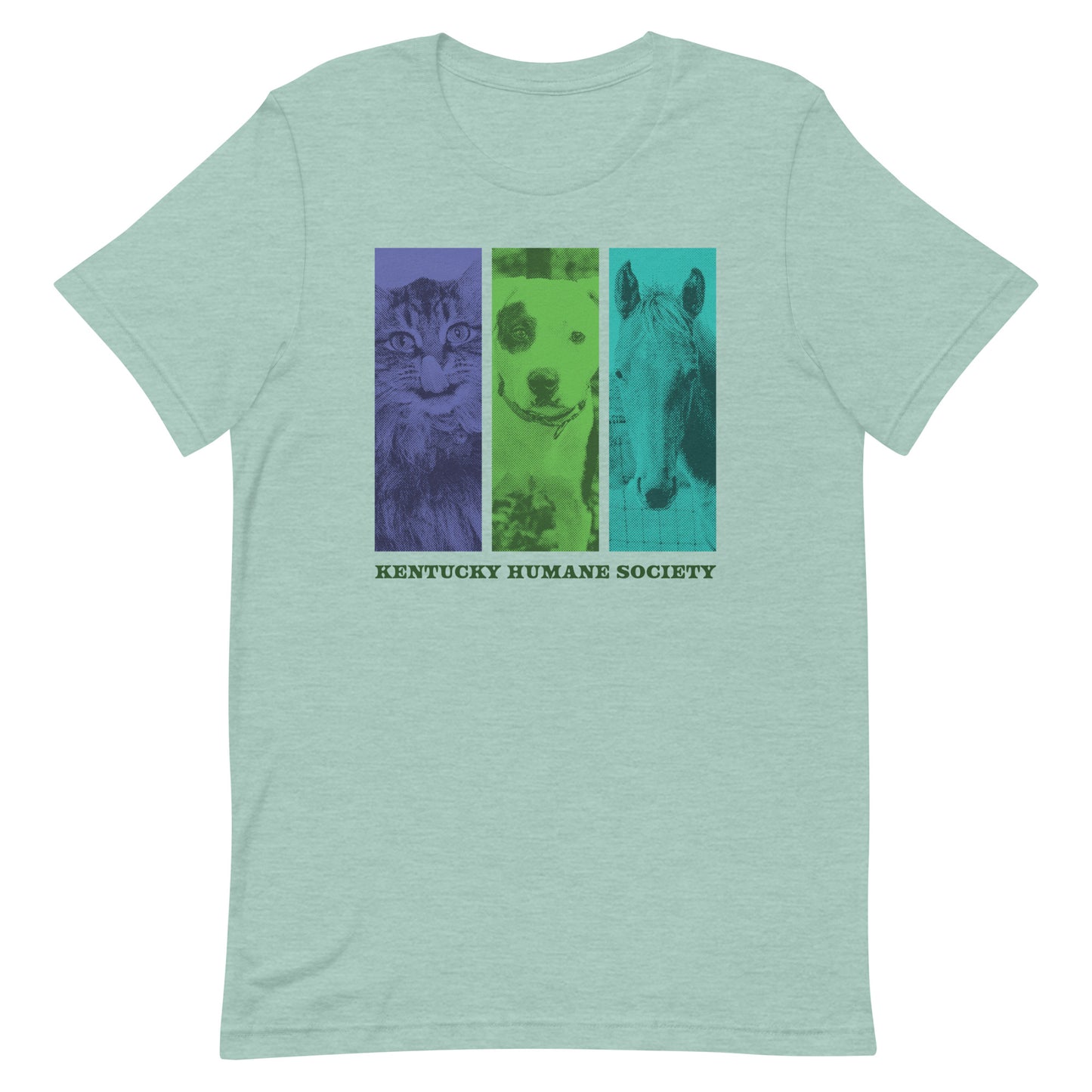 Cat Dog Horse Unisex T-shirt