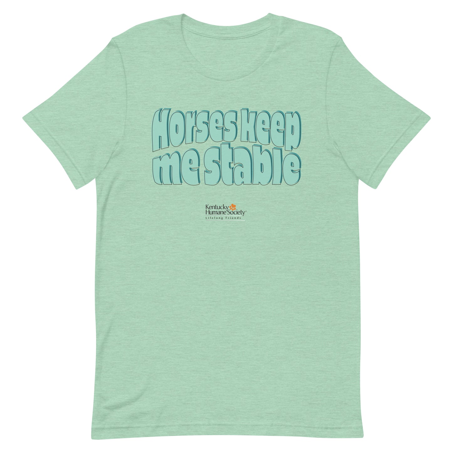 Horses Keep Me Stable Unisex T-shirt