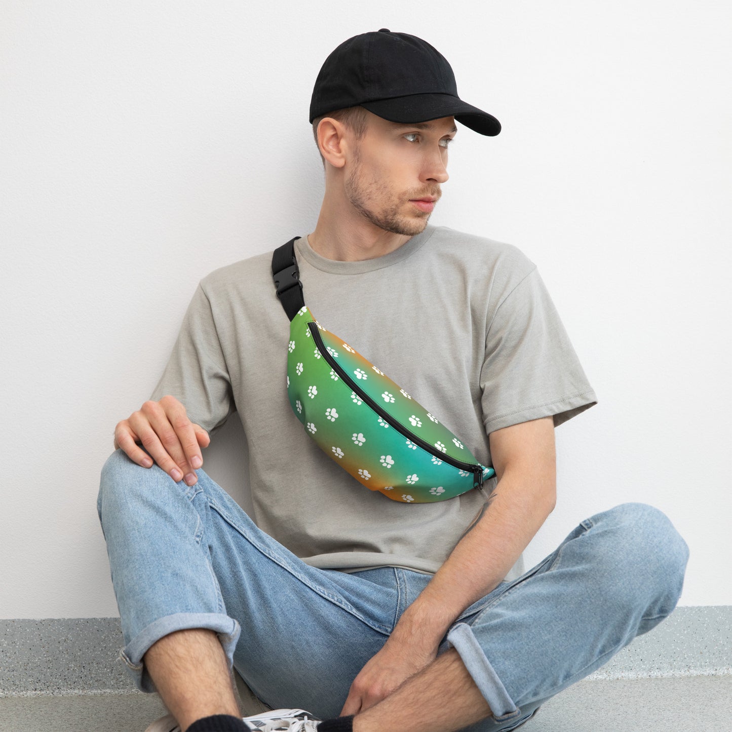 Heart Paw Fanny Pack