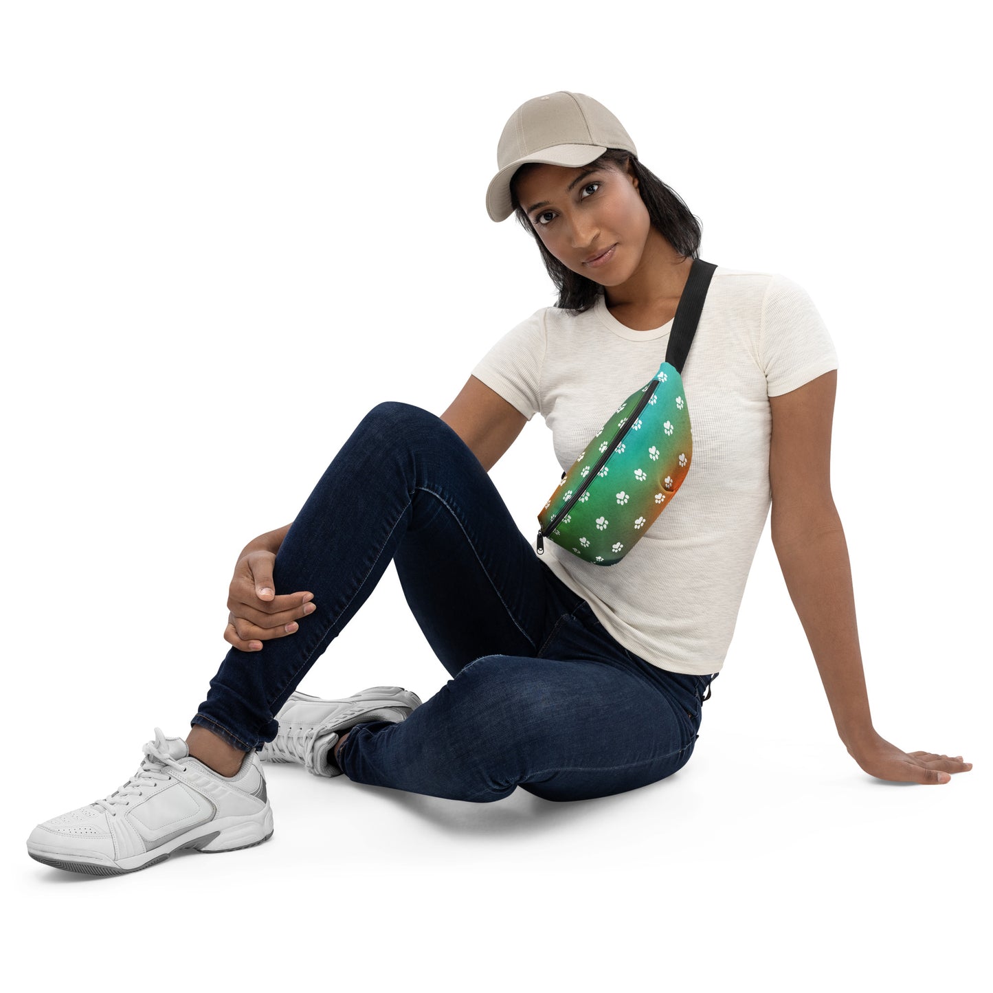 Heart Paw Fanny Pack