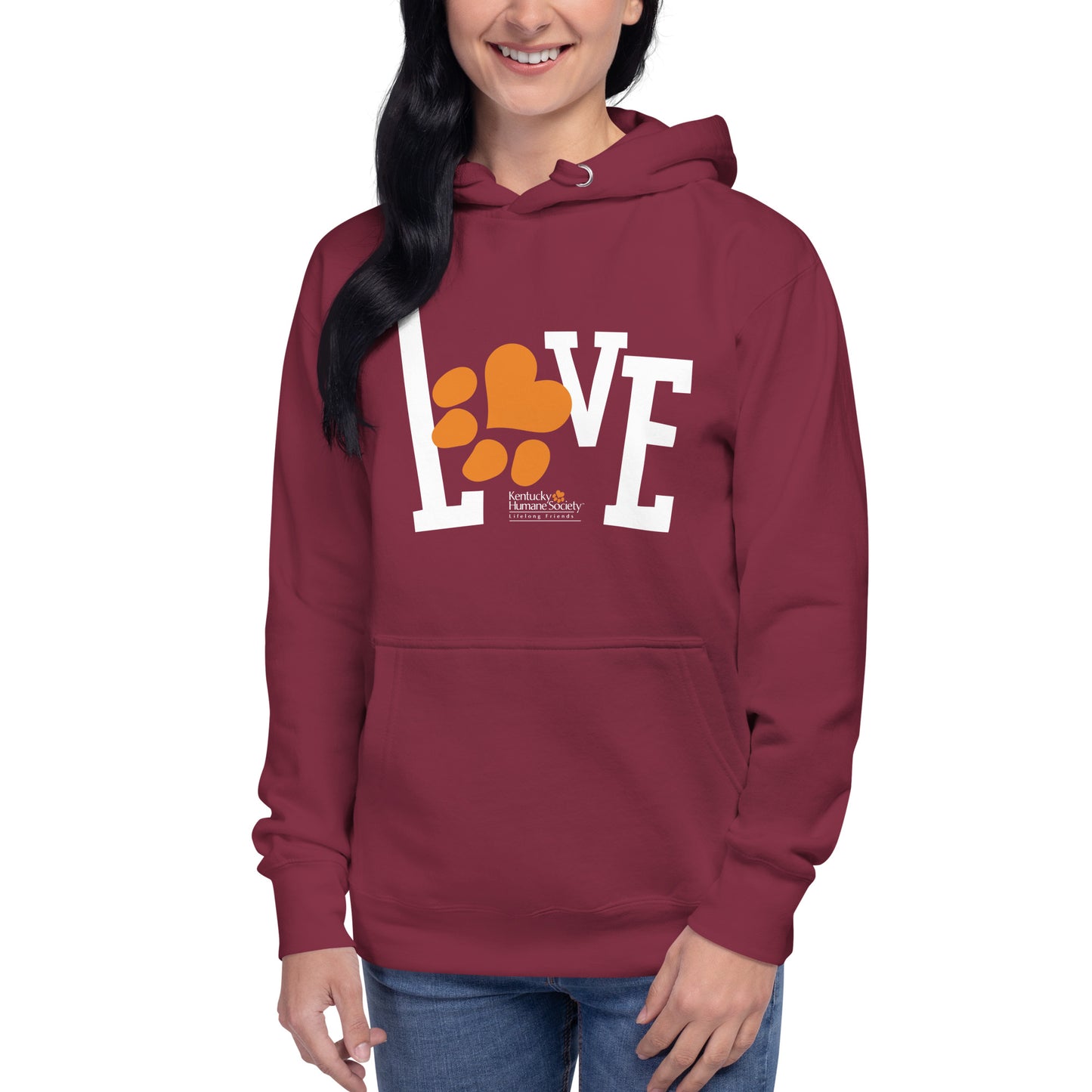 Unisex Love Paw Hoodie