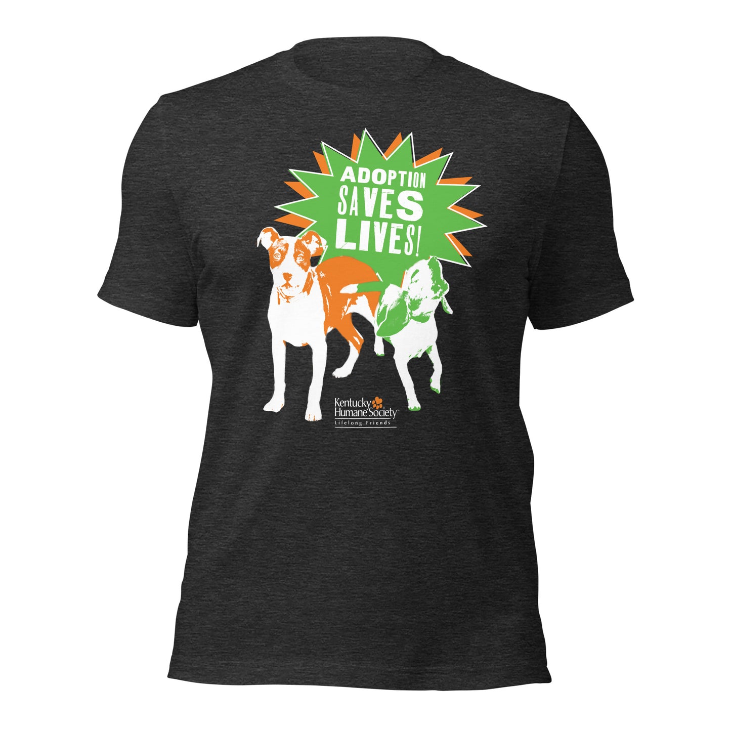 Adoption Saves Lives - Dog Lover Unisex T-shirt