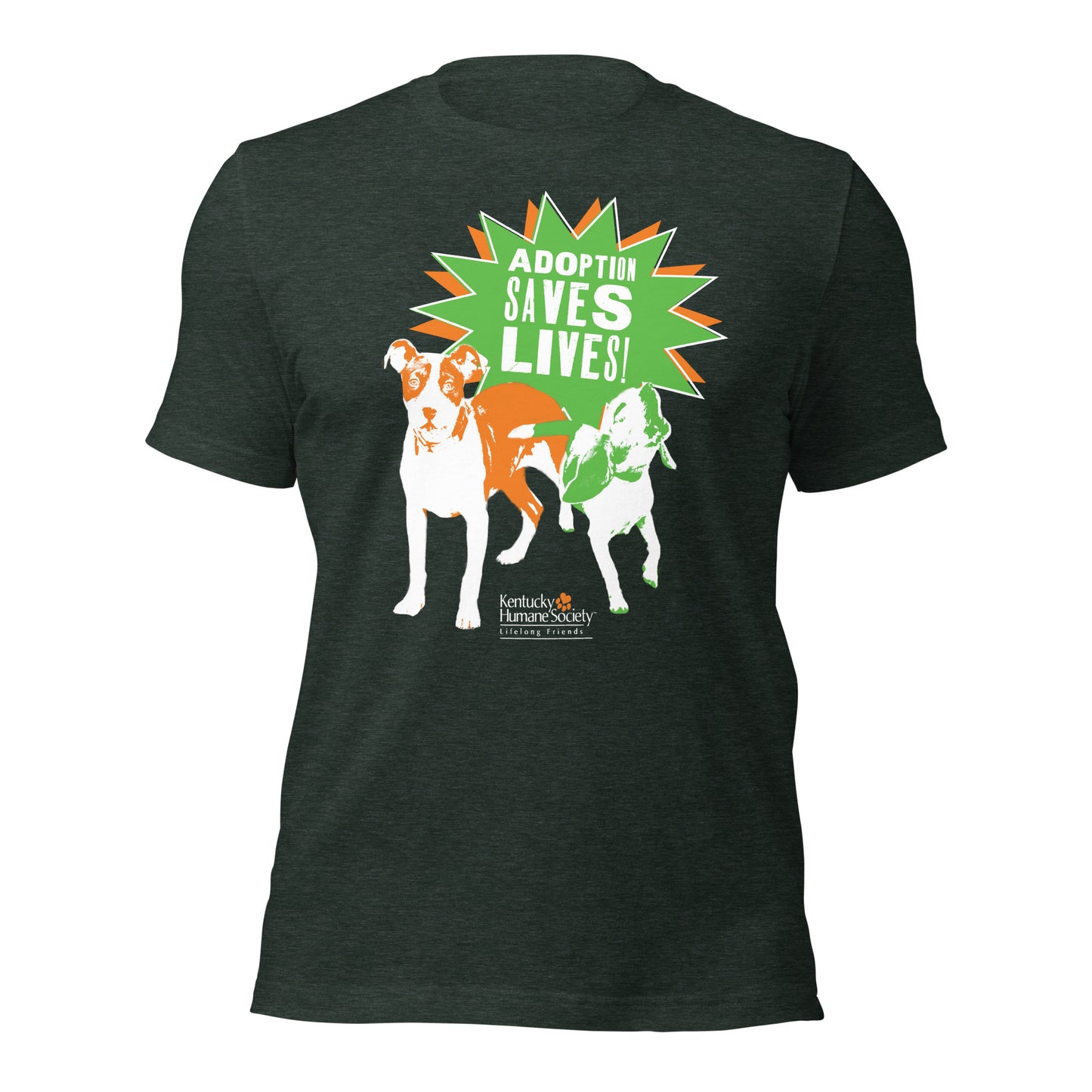 Adoption Saves Lives - Dog Lover Unisex T-shirt