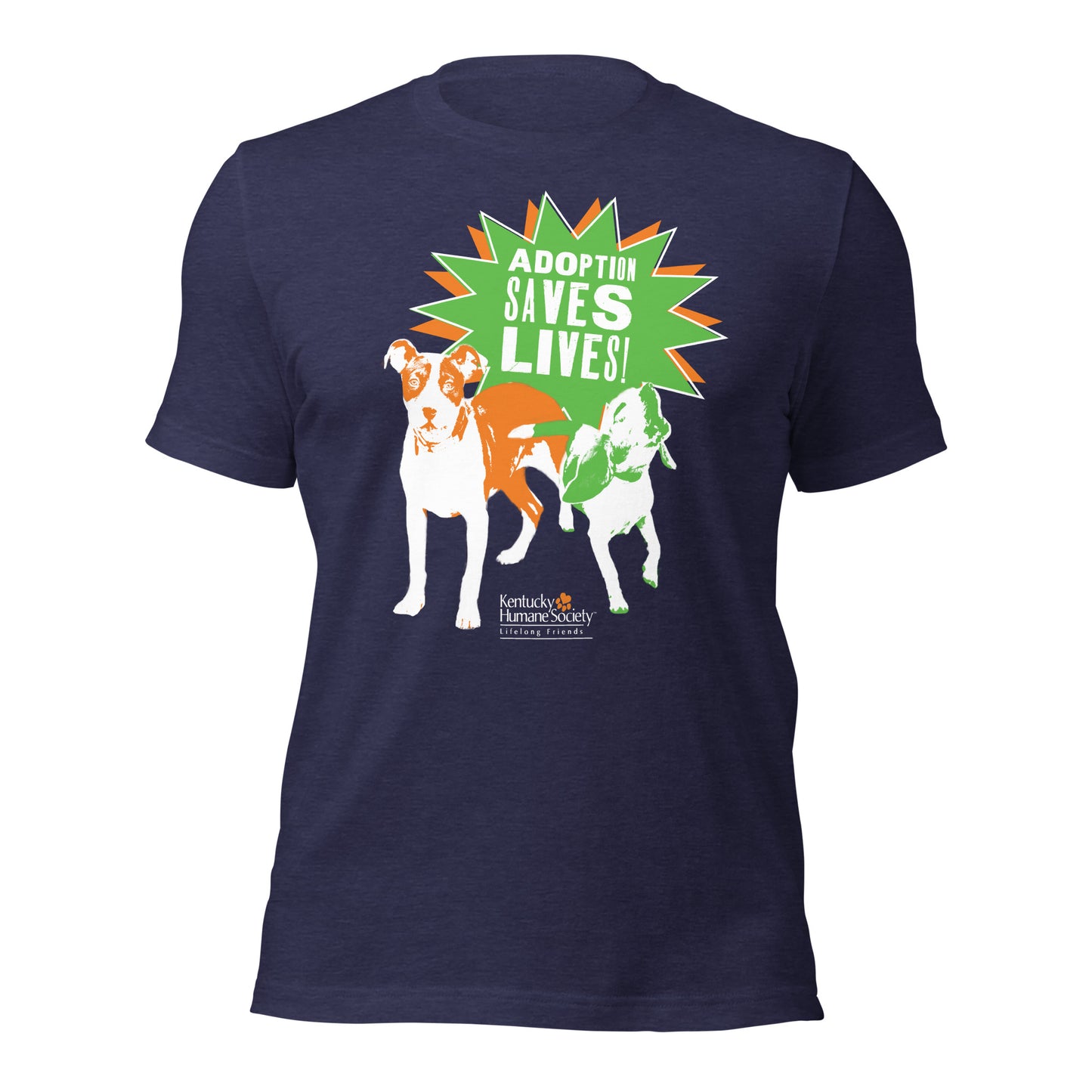 Adoption Saves Lives - Dog Lover Unisex T-shirt