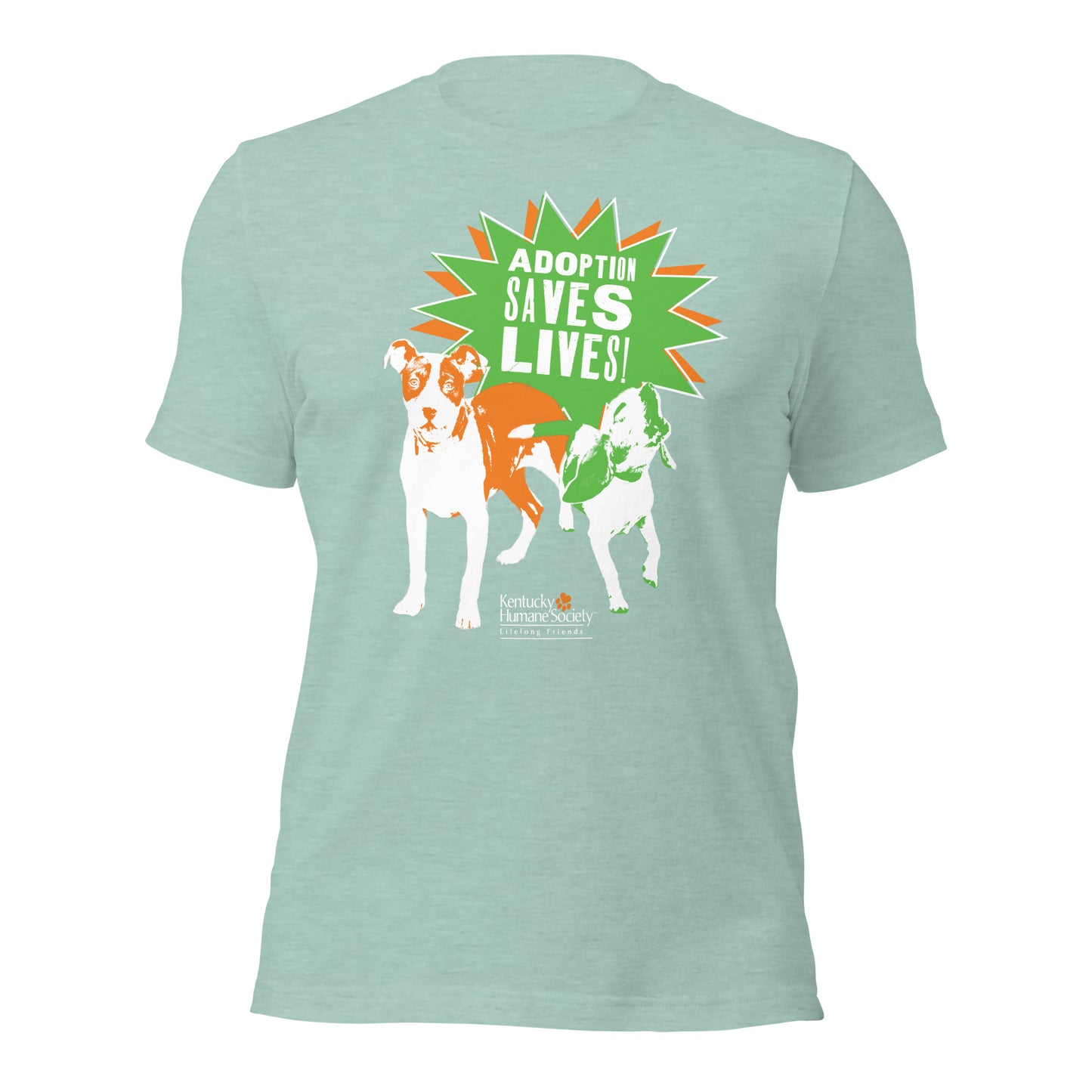 Adoption Saves Lives - Dog Lover Unisex T-shirt