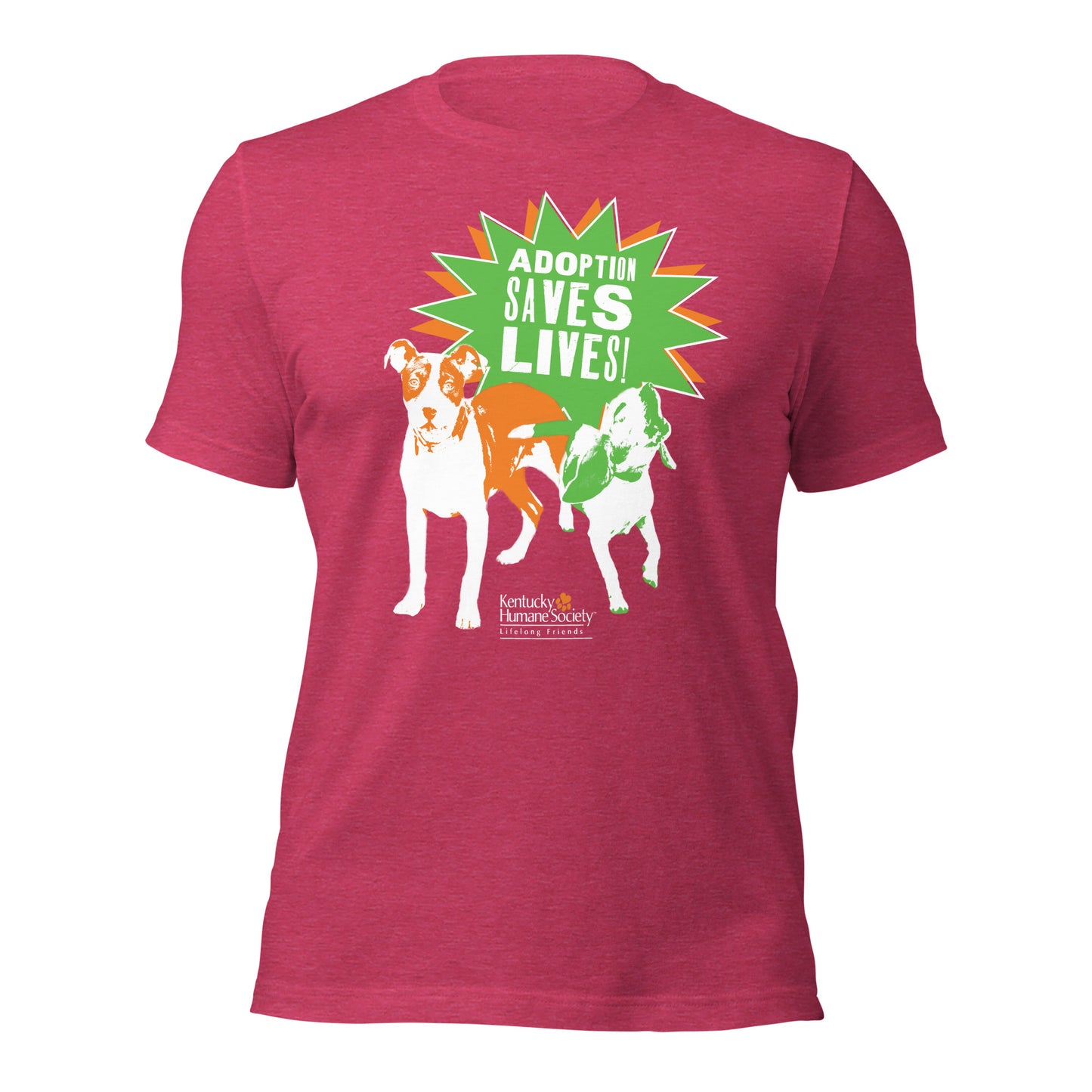 Adoption Saves Lives - Dog Lover Unisex T-shirt