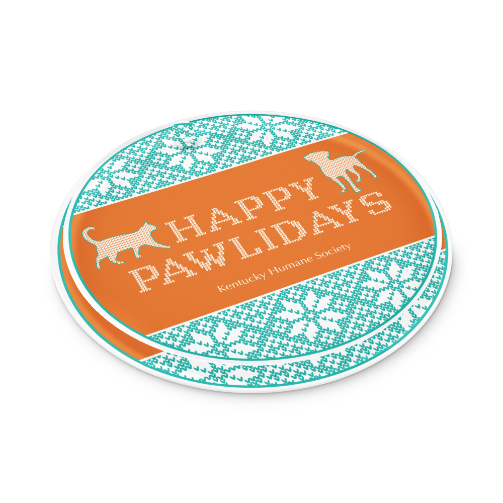 Happy Pawlidays Acrylic ornament