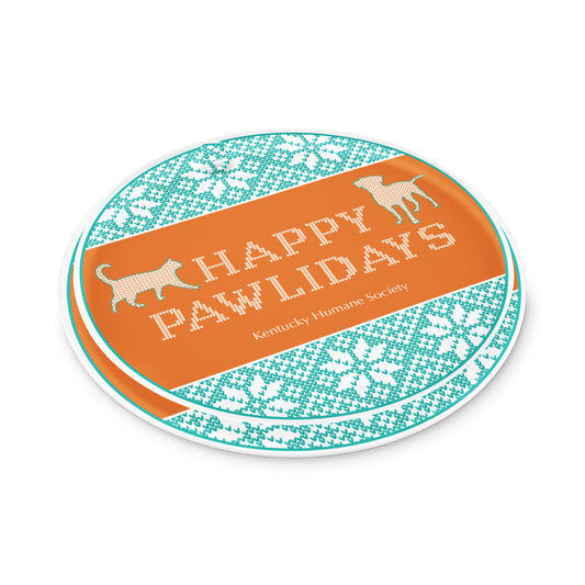 Happy Pawlidays Acrylic ornament