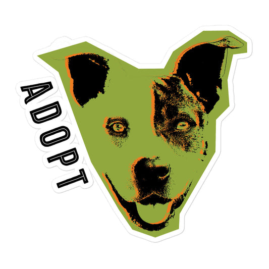 Adopt - Dog Sticker