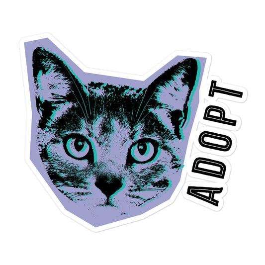 Adopt - Cat Sticker
