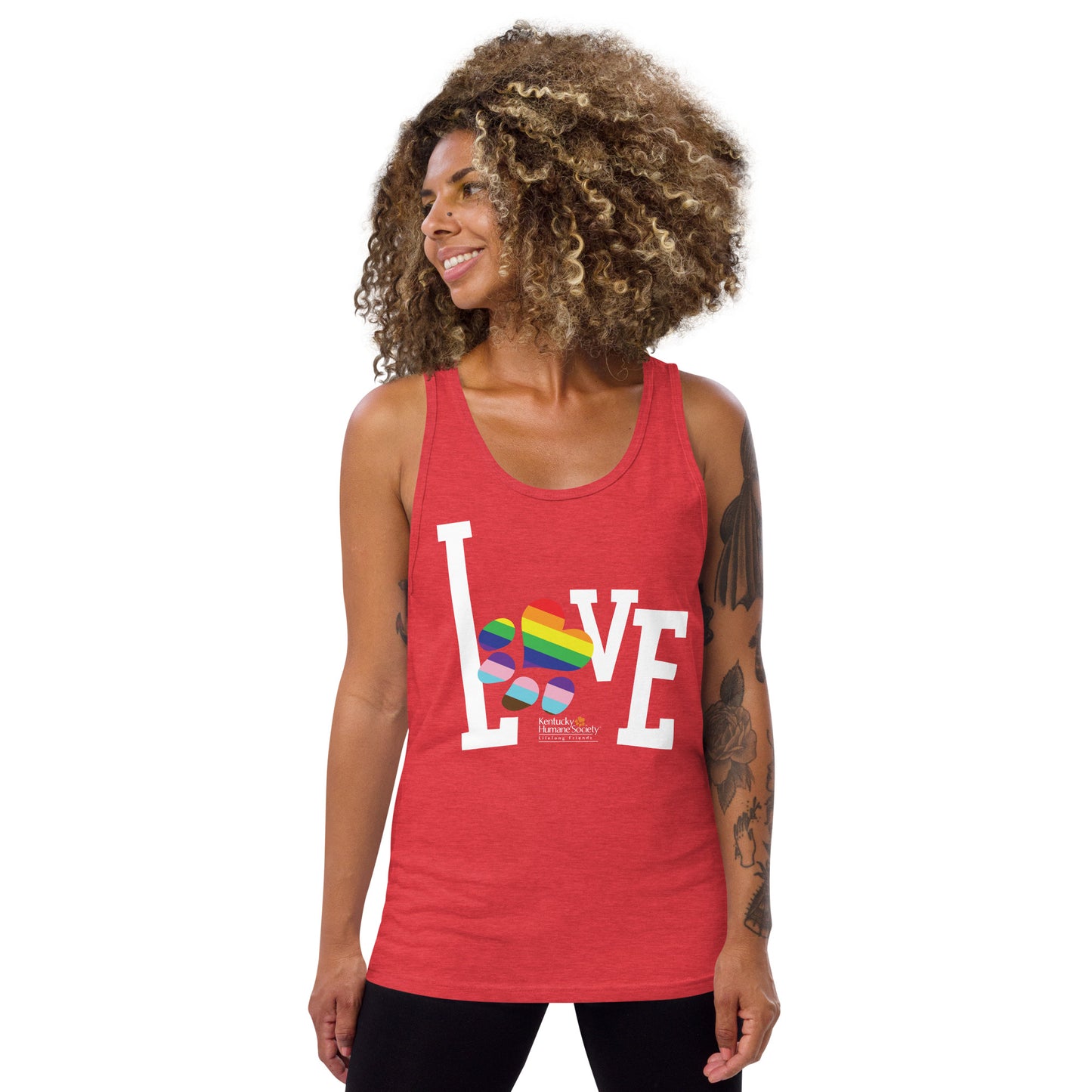 Purr-ide Love Paw Tank Top