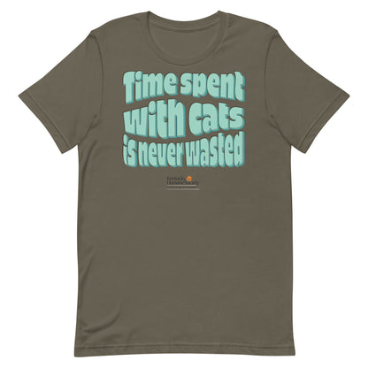 Time Spent With Cats... Unisex t-shirt