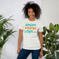 Adopt, Foster, Love Unisex t-shirt