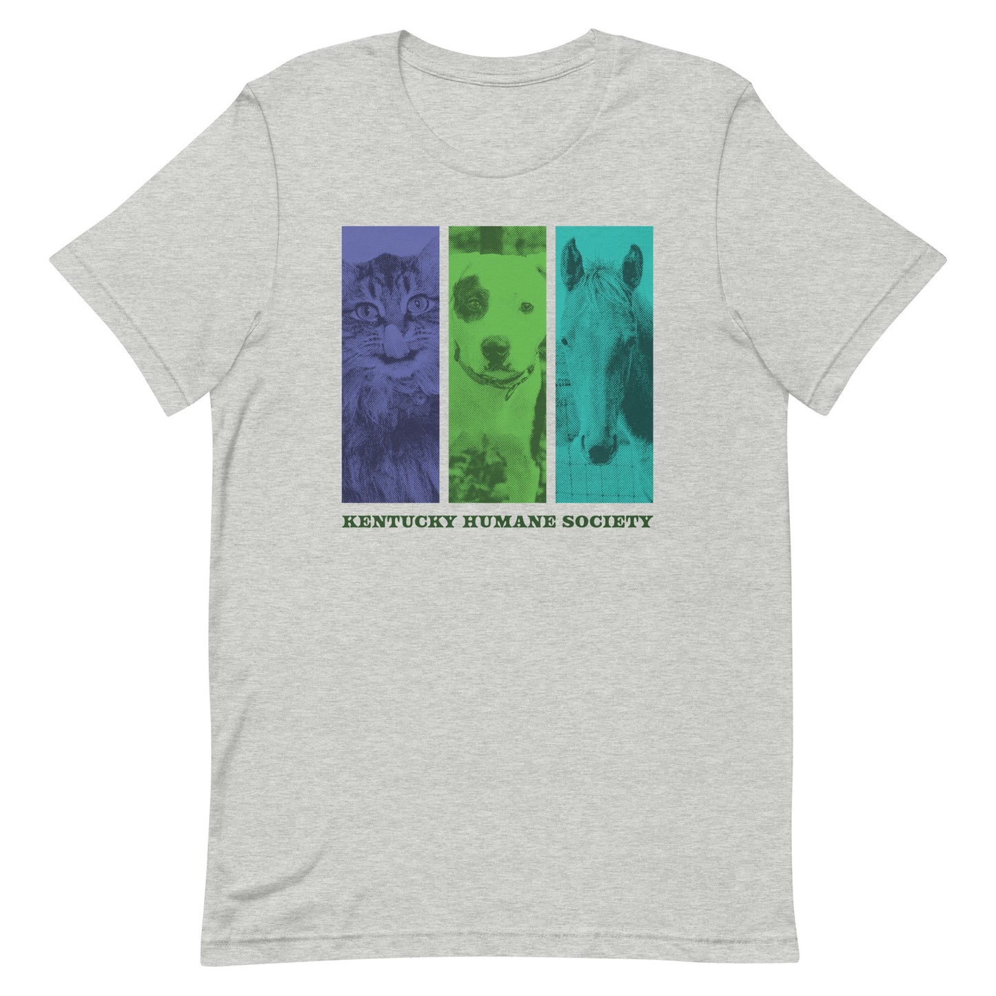 Cat Dog Horse Unisex T-shirt