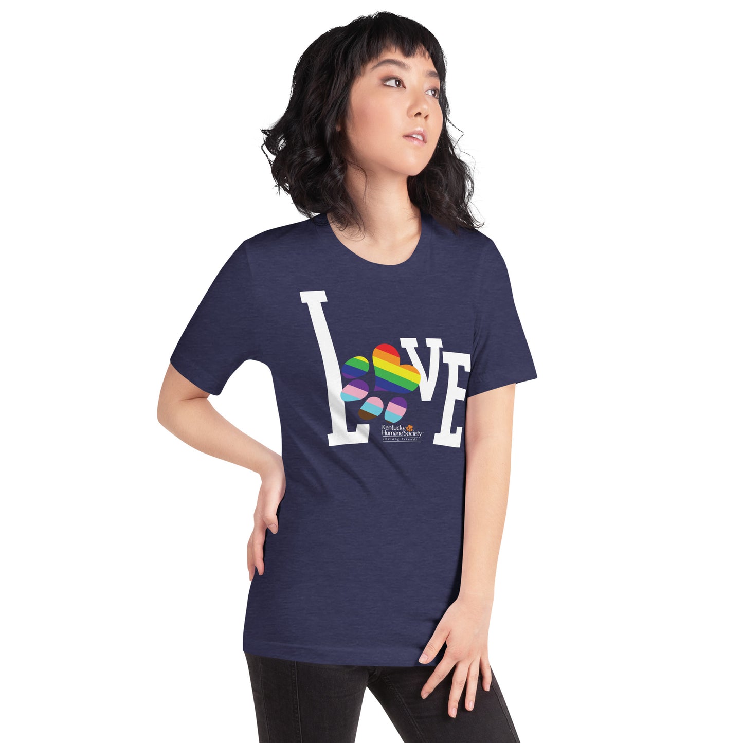 Purr-ide Love Paw Unisex Tee