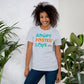 Adopt, Foster, Love Unisex t-shirt