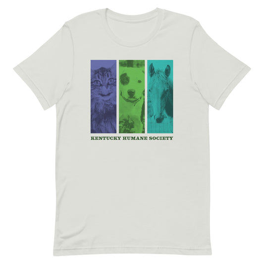 Cat Dog Horse Unisex T-shirt