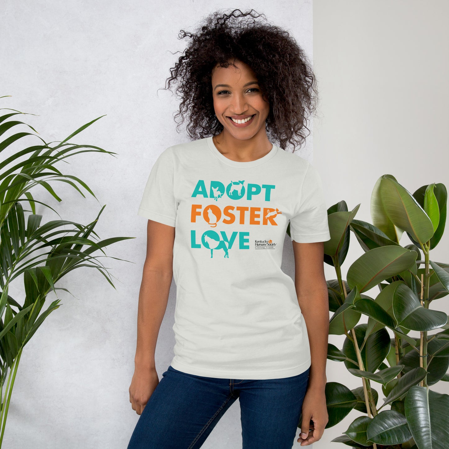 Adopt, Foster, Love Unisex t-shirt