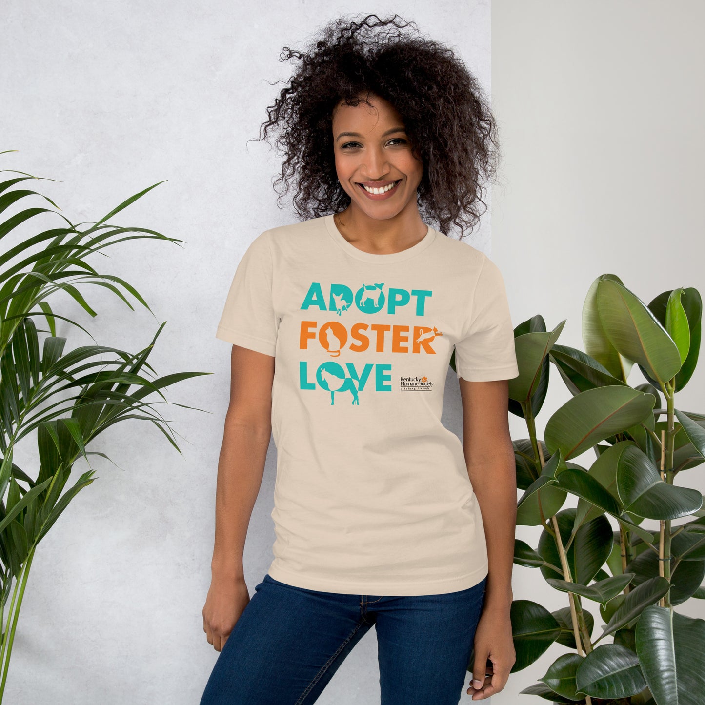 Adopt, Foster, Love Unisex t-shirt