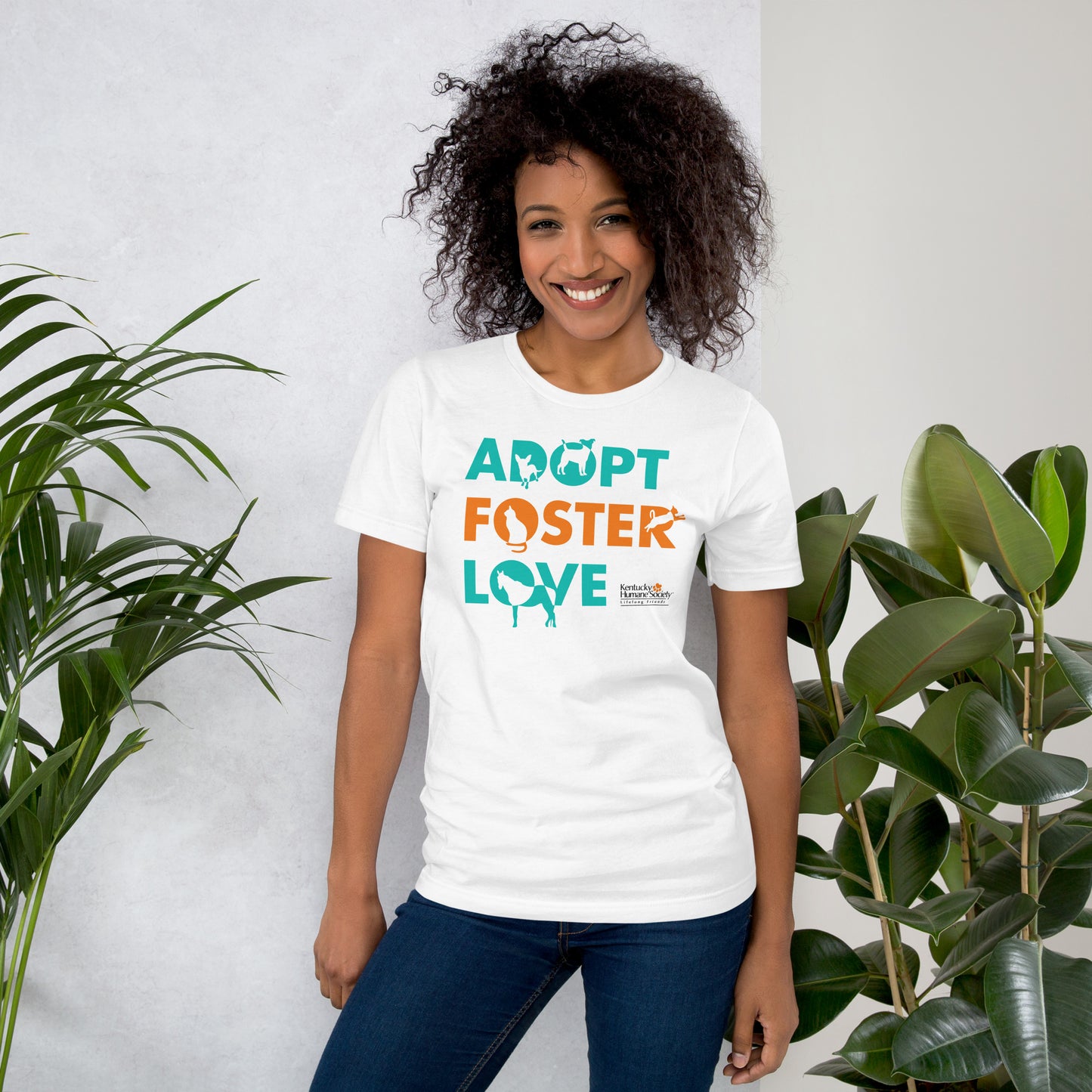 Adopt, Foster, Love Unisex t-shirt