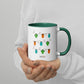 Holiday Lights Mug with Color Inside
