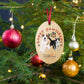 Happy Pawlidays Wooden Ornament/Magnet