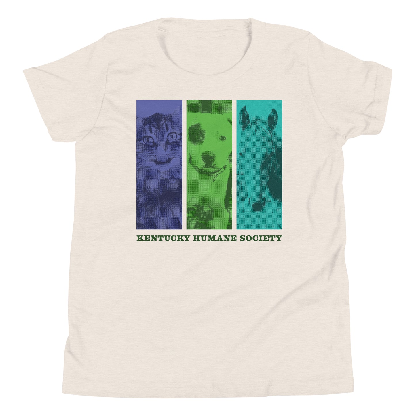 Cat Dog Horse Youth T-Shirt