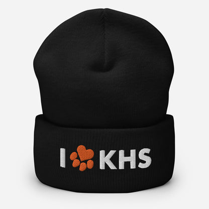 I Heart Paw KHS Beanie