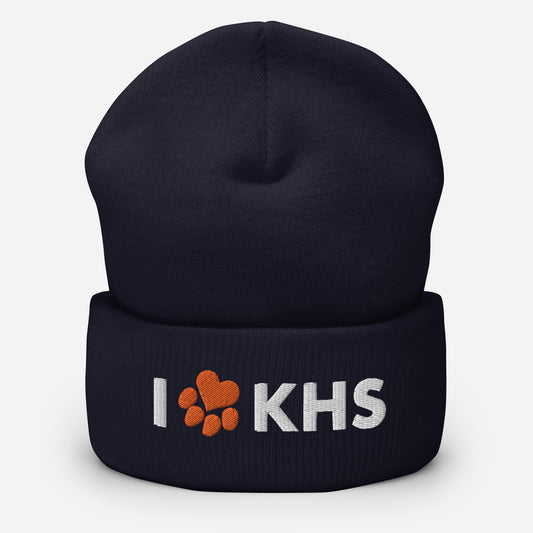 I Heart Paw KHS Beanie
