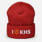 I Heart Paw KHS Beanie