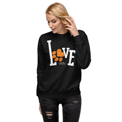 Unisex Love Paw Sweatshirt