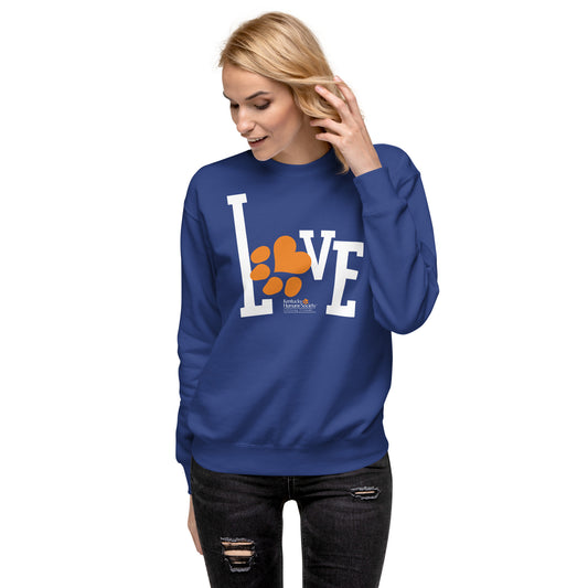 Unisex Love Paw Sweatshirt