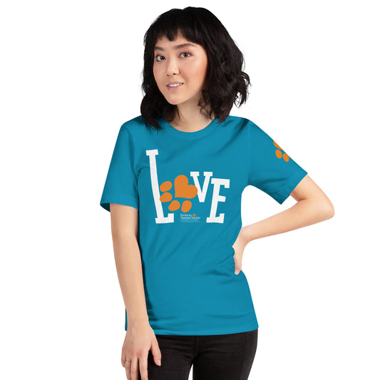 Unisex Love Paw T-shirt