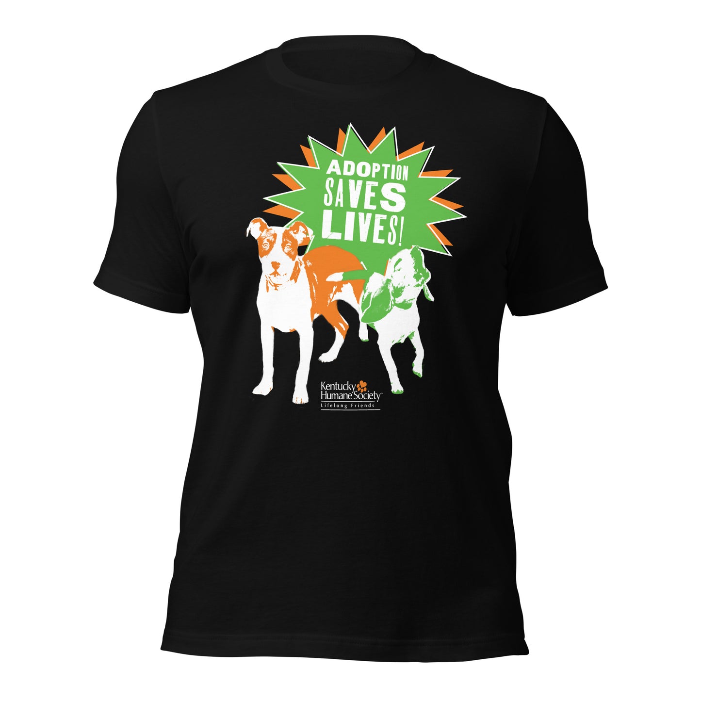 Adoption Saves Lives - Dog Lover Unisex T-shirt