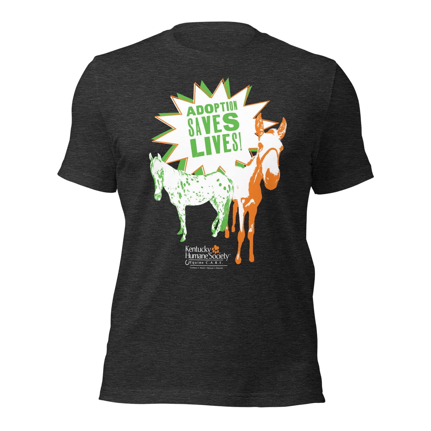 Adoption Saves Lives - Horse Lover Unisex T-shirt