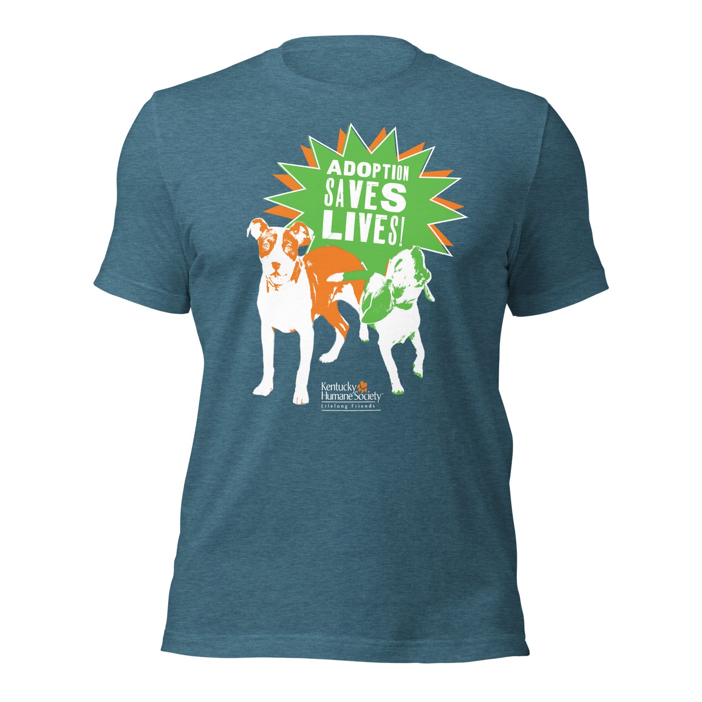Adoption Saves Lives - Dog Lover Unisex T-shirt