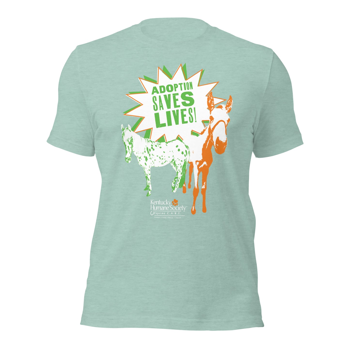 Adoption Saves Lives - Horse Lover Unisex T-shirt