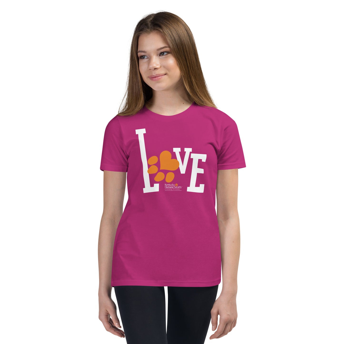 Youth Love Paw T-shirt