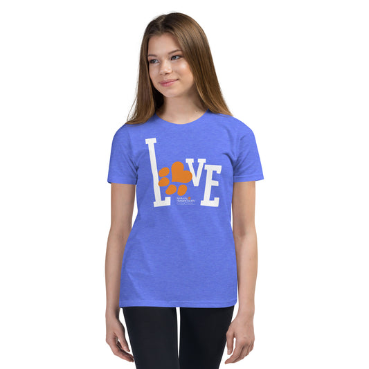 Youth Love Paw T-shirt